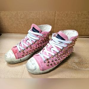 Metal Gienchi SUEDE TRAINERS